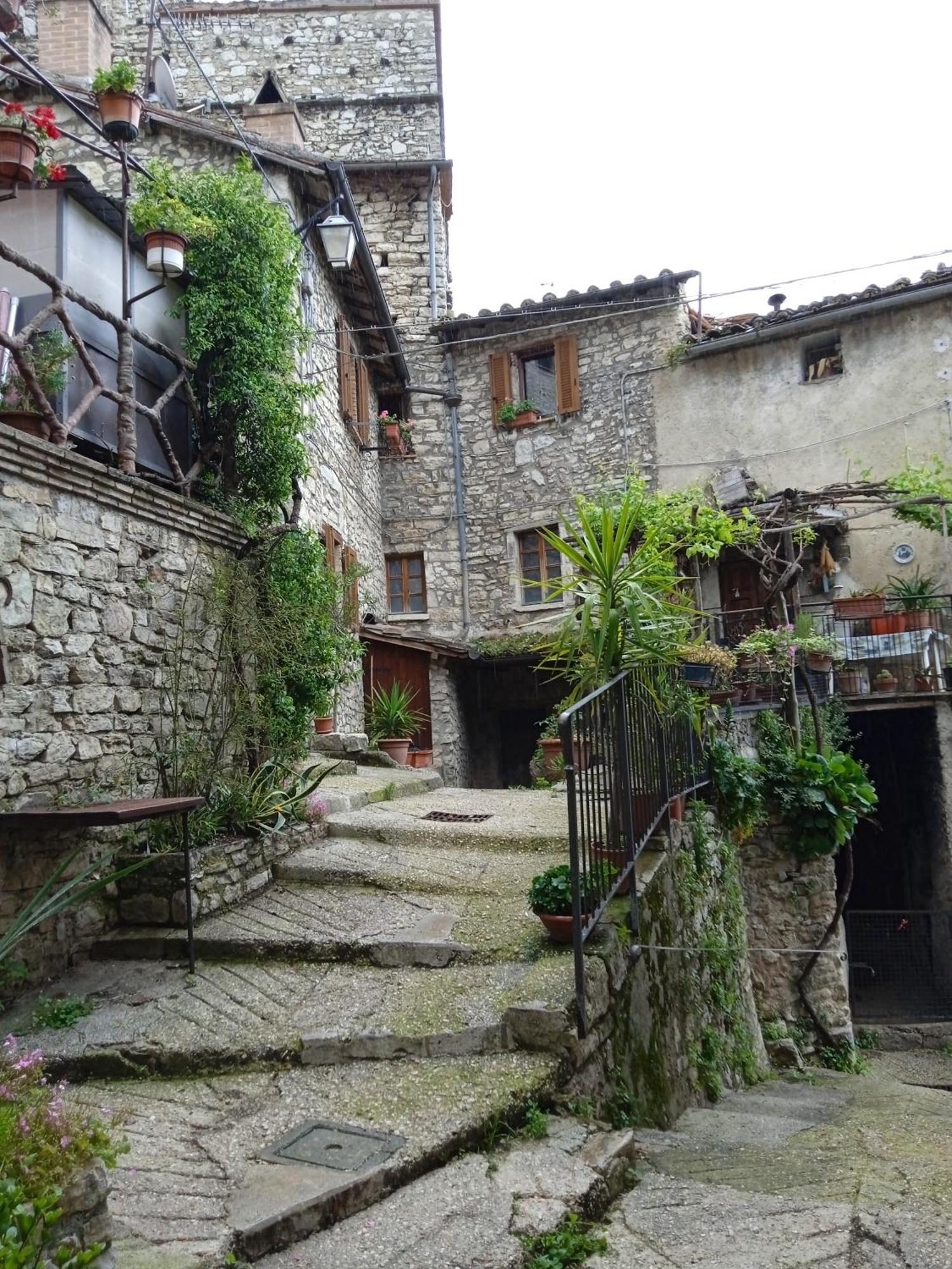 Casa Belvedere A Valle San Martino Di Spoleto Eksteriør bilde