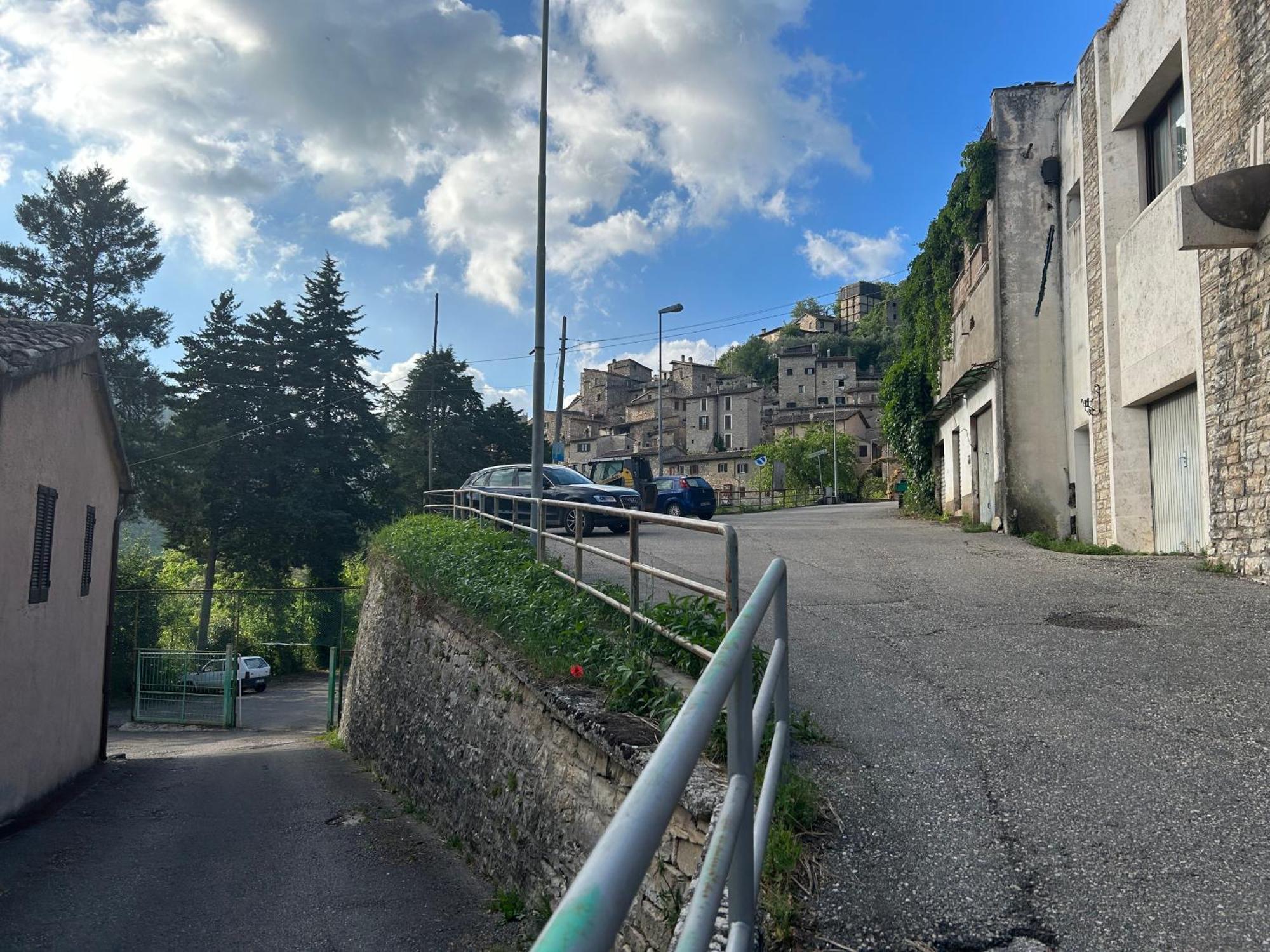 Casa Belvedere A Valle San Martino Di Spoleto Eksteriør bilde
